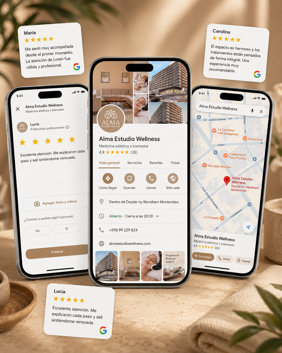 Perfil de Google Maps